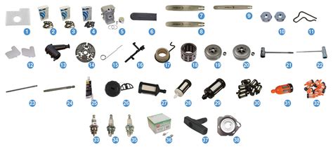 STIHL 017 MS 170 Chainsaw Parts Reference Guides Power Mower Sales