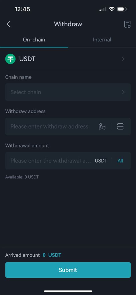 How To Make A Withdrawal From The Bitget App