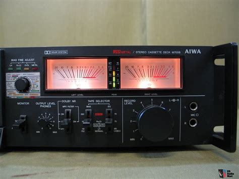 Aiwa M 700b Vintage Cassette Deck Photo 1915648 Us Audio Mart