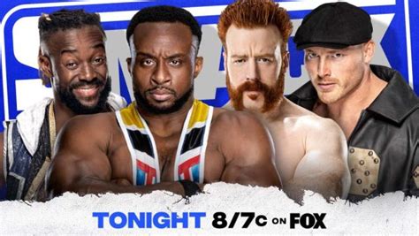 Wwe Smackdown Feat New Day Sheamus Card And Preview