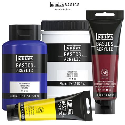 Liquitex BASICS Acrylic Fluid Paints Sets Jerry S Artarama 60 OFF