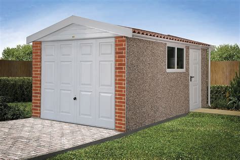 Apex Roof Concrete Garage Range Concrete Garages Precast Garages