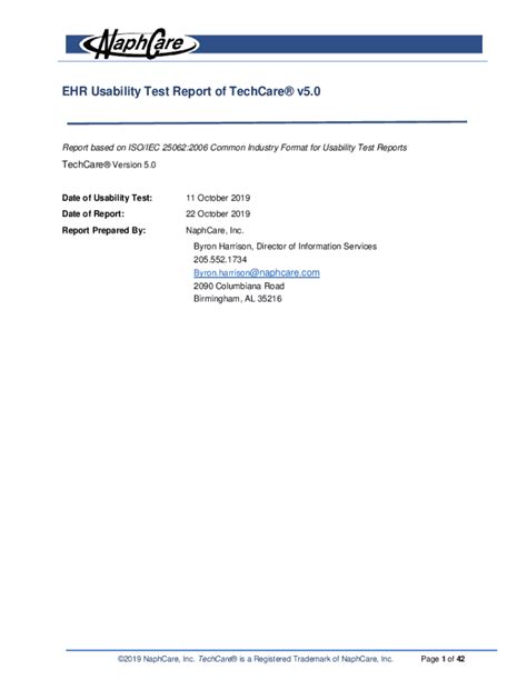 Fillable Online How To Design A Comprehensive Ehr Usability Assessment