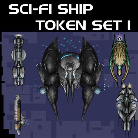 Scifi Ship Token Set Mysite