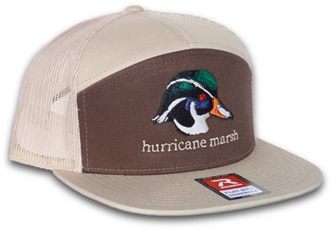 The Woodie Richardson 7 Panel Hat Hurricane Marsh Outfitters