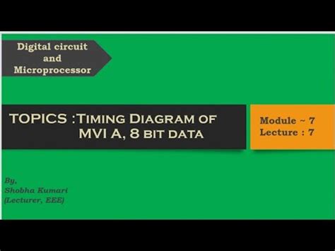 Timing Diagram Of MVI A 8bit Data YouTube