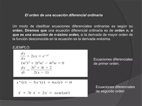 Ecuaciones Diferenciales PPT