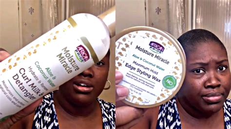 African Pride Moisture Miracle Curl Milk Detangler Edge Styling Wax