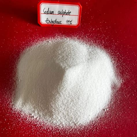 Powder Sodium Sulphate Anhydrous Price Sodium Sulphate Process System Food Grade Sodium