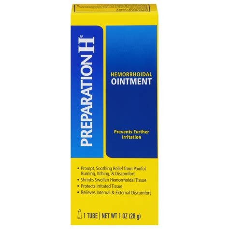 Save On Preparation H Hemorrhoidal Ointment Order Online Delivery