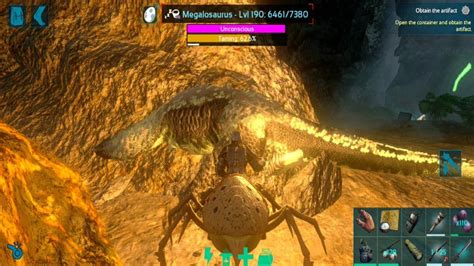 Ark Mobile Artifact Of The Clever Megalosaurus Taming Ark Mobile