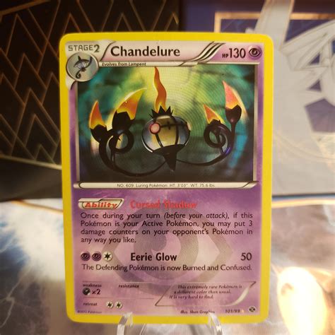 Chandelure Secret Rare R Pokemontcg