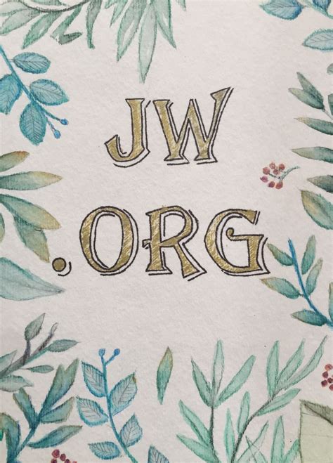 Pin On Rando In Scripture Lettering Jw Org Postcard Design