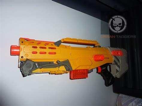 Urban Taggers Showcase Nerf N Strike Longshot Cs 6 Foam Love Doesn