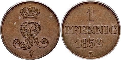 Pfennig George V Reino De Hannover Numista