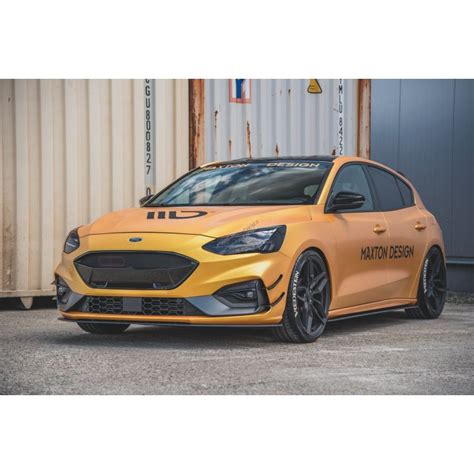 Racing Durability Front Splitter Ford Focus St St Line Mk4 Races