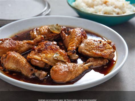 Deléitate con el exquisito sabor del filipino adobo una receta