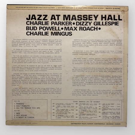 The Quintet Jazz At Massey Hall