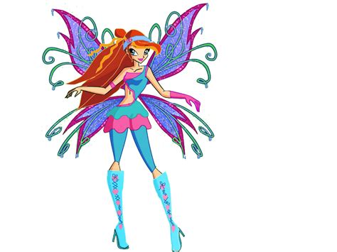 Winx Club Bloom Kadmix Transparent Bg And Wing By