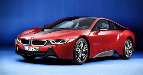 A Special Edition Protonic Red Bmw I8 Will Be Unveiled In Geneva