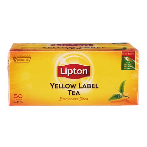 Lipton Yellow Label Tea Bags International Blend NTUC FairPrice