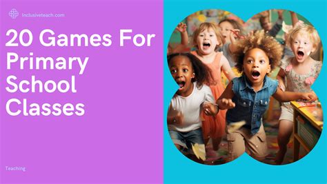 30 Engaging Primary Games For Learning