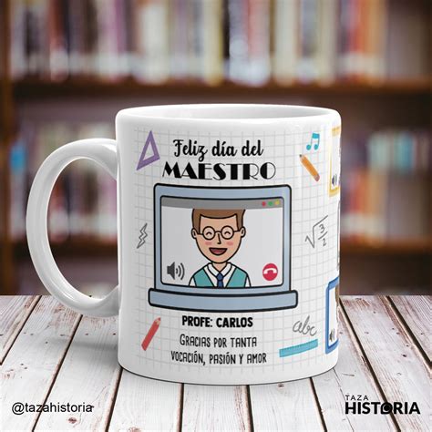 Taza Para Mi Profesor Tazas Personalizadas Taza Feliz Dia Del Maestro