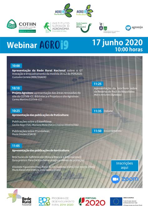 Rede Rural Nacional Webinar Do Projeto Agroinov