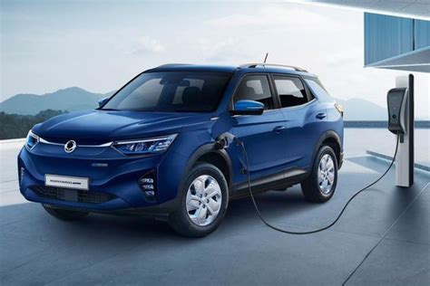 SsangYong J100 New Electric SUV Spied Undisguised CarExpert