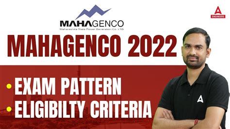 MAHAGENCO Recruitment 2022 Exam Pattern Eligibility Criteria YouTube