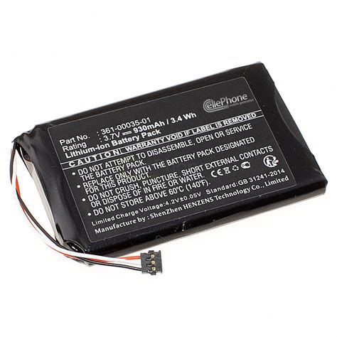 3 7V Akku Li Ion für Garmin Nüvi 1250 1255W 1255T 1260 1260W 1260T 140T