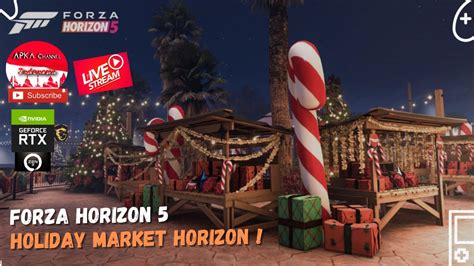 FORZA HORIZON 5 Indonesia Holiday Market Horizon Livestream YouTube