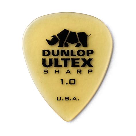 Dunlop Ultex Sharp 1 00mm 6 Pick Pack Gear4music