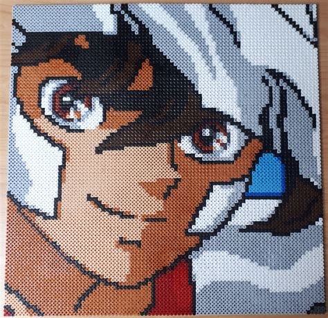 Perler Hama Saint Seiya Seiya Pegase Zodiaque Art Perle Les