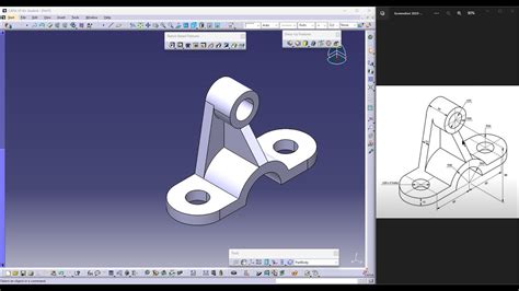 Catia V5 Tutorial Exercise 38 Youtube