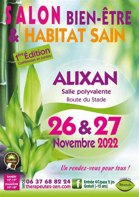 Calam O Salon Du Bien Tre Et De L Habitat Sain D Alixan