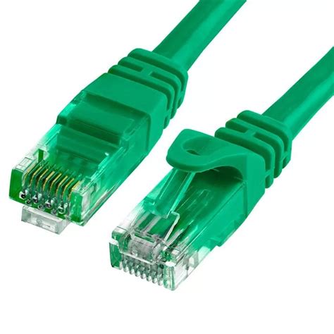 100ft Cat6 Ethernet Cable Green 10gbps Rj45 Lan 550 Mhz Utp Network Patch Cable