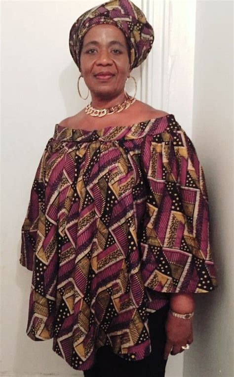 Épinglé par Cecelia ceever sur African Wax Ankara Blouses Mode