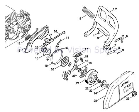 Stihl Chainsaw Ms Spare Parts Webmotor Org