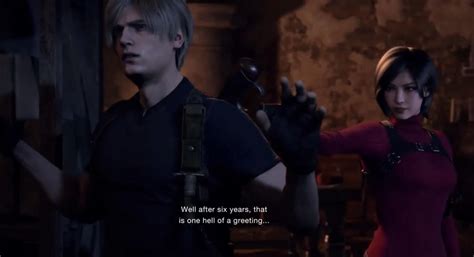 Why Leon wasn’t impressed when Ada showed up? : r/residentevil