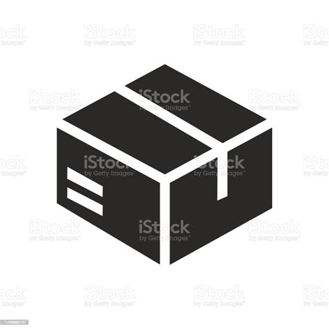 Packing Icon Stock Illustration Download Image Now Black Color Box