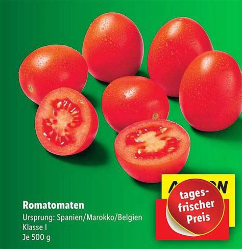 Romatomaten Angebot Bei Lidl Prospekte De