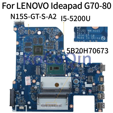 Kocoqin Placa M E Do Port Til Para Lenovo Ideapad G I U