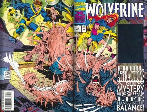 Where Did That Happen Wolverine Bone Claws Art By Adam Kubert Its In Wolverine Vol 2 Issue 75