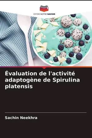 PDF Évaluation de l activité adaptogène de Spirulina platensis de