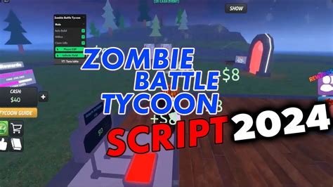 Zombie Battle Tycoon Script Hack Auto Build Player ESP More YouTube