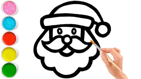 Como Desenhar Papai Noel F Cil Desenho Passo A Passo Youtube