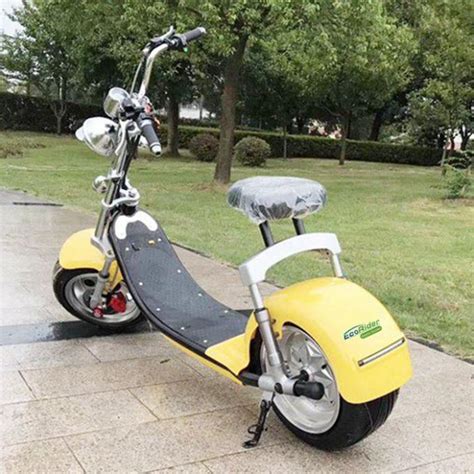 2 Wheel Harley Electric Scooter For Adults 60V Fat Tires Travel