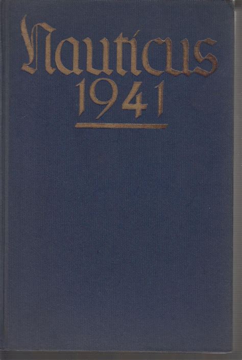 Nauticus 1939 Jahrbuch für Deutschlands Seeinteressen Hg auf