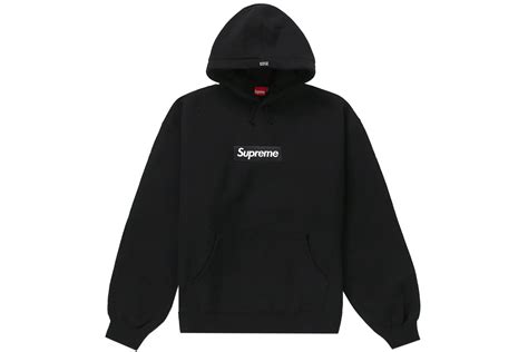 Supreme Box Logo Hooded Sweatshirt Fw23 Black 남성 Fw23 Kr